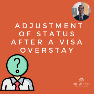 adjustment of status green card after a visa overstay